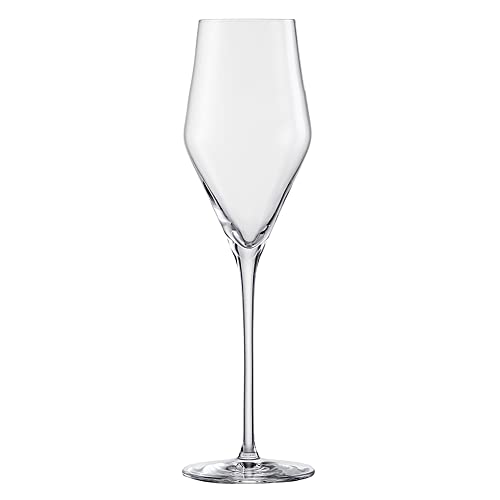 Eisch Sky Crystal Champagnerglas, Sensis Plus Belüftungstechnologie, bleifrei, spülmaschinenfest, 2 Stück