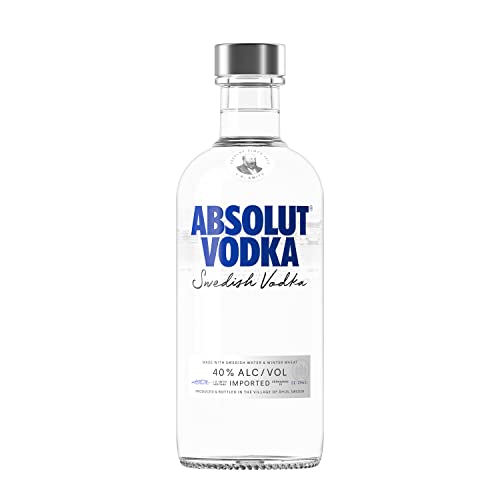 Absolut Vodka Original – Absolute Reinheit und einzigartiger Geschmack in ikonischer Apothekerflasche – Ideal für Cocktails und Longdrinks – 1 x 0,5 l