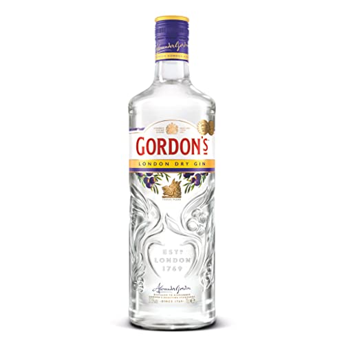 Gordon's London Dry Gin | mit Zitrusfrische | Ausgezeichnet & aromatisiert | handgefertigt auf englischem Boden | 37,5% vol | 700 ml Einzelflasche |