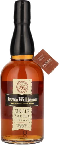 Evan Williams Single Barrel Vintage Bourbon Whiskey (1 x 0,7 l)
