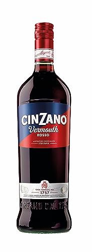 Cinzano Vermouth Rosso – Der Vermouth-Klassiker aus dem Hause Cinzano in Rot – 15% (1 x 0,75l)