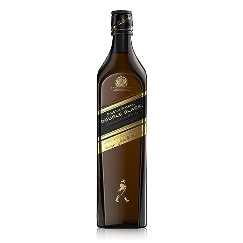 Johnnie Walker Double Black Label | Blended Scotch Whisky | in edler Geschenkverpackung | aus den vier Ecken Schottlands direkt ins Glas | 40% vol | 700ml Einzelflasche |