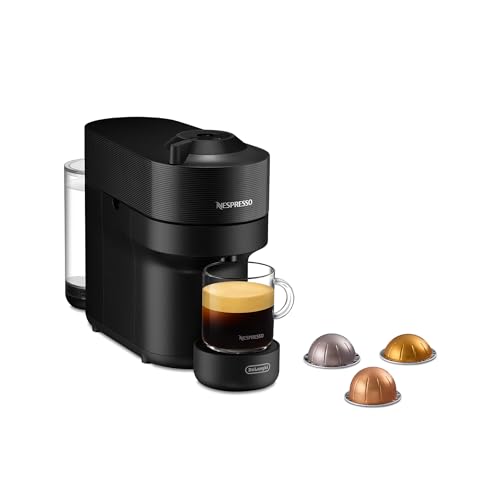 Nespresso De'Longhi ENV90.B Vertuo Pop, Kaffeekapselmaschine, 1350W,...