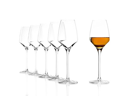 Stölzle Lausitz Süßweinkelche Experience 6er-Set I 190ml Wein Gläser optimal für Dessertwein I Dünne Süßweinkelche I Spülmaschinengeeignete Kristallgläser mit maximaler Geschmacksentfaltung