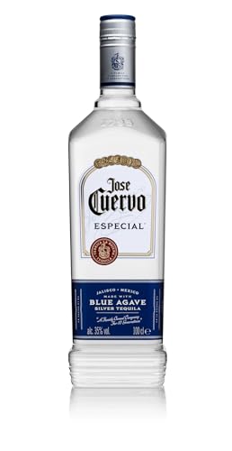 Jose Cuervo Especial Silver Original Tequila Mexiko (1 x 0,7 l) – Original mexikanischer Tequila mit 38 % Vol. Alkohol