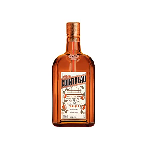Cointreau Orangenlikör mit 40% vol. | Der perfekte Likör für Cocktails aus 100% natürlichen Zutaten (1 x 1,0l)