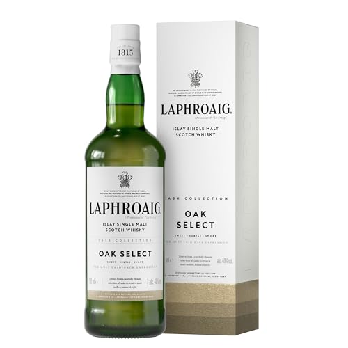 Laphroaig Select | Islay Single Malt Scotch Whisky | mit Geschenkverpackung | sanfter Torfrauch mit süßlichen Noten | 40% Vol | 700ml ( Die Geschenkverpackung kann variieren)