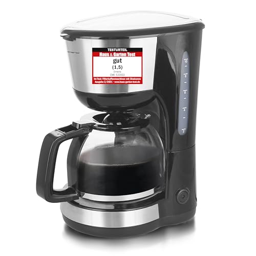 Emerio CME-122933, Filter Kaffeemaschine, 1.25l für bis zu 10 Tassen...