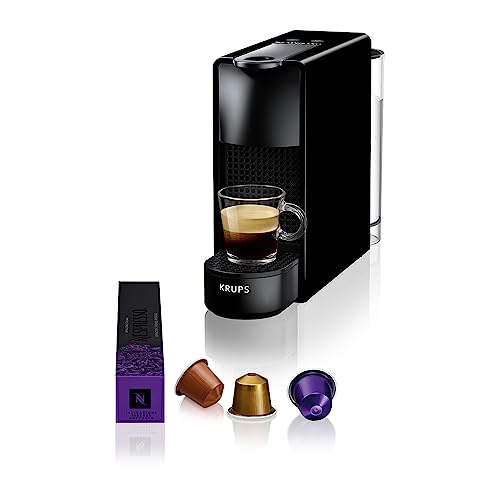 Nespresso Krups XN1108 Essenza Mini Kaffeekapselmaschine| 14 Kapseln | 19...