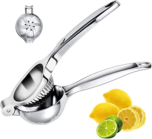 Zitronenpresse Edelstahl Zitruspresse Citrus Squeezer Handsaftpresse für Zitronensaft, Orangensaft Zitruspresse, Limettensaft, hochfeste Zitronenpresse für Muttertagsgeschenk zu Hause