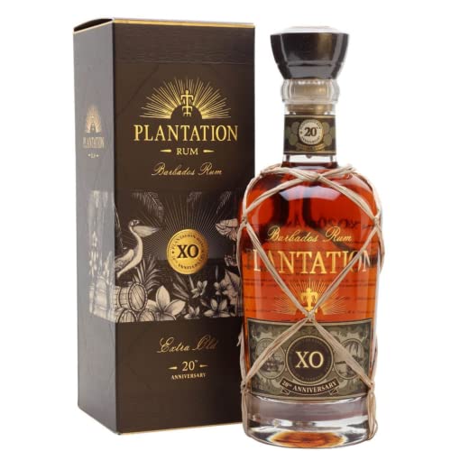 Plantation Barbados Extra Old “XO” Rum 20th Anniversary Edition (1 x 0.7 l)(Zwei Varianten von Geschenkboxen)