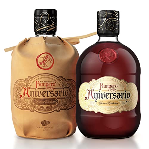 Pampero Aniversario | aromatischer Premium-Rum Blend | blended in den Weiten Venezuelas | 40% vol | 700ml Einzelflasche |