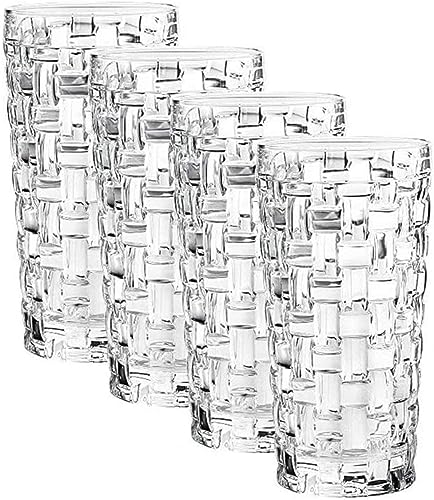 Nachtmann 4-teiliges Longdrink-Set, Kristallglas, 395 ml, Bossa Nova, 0092075-0