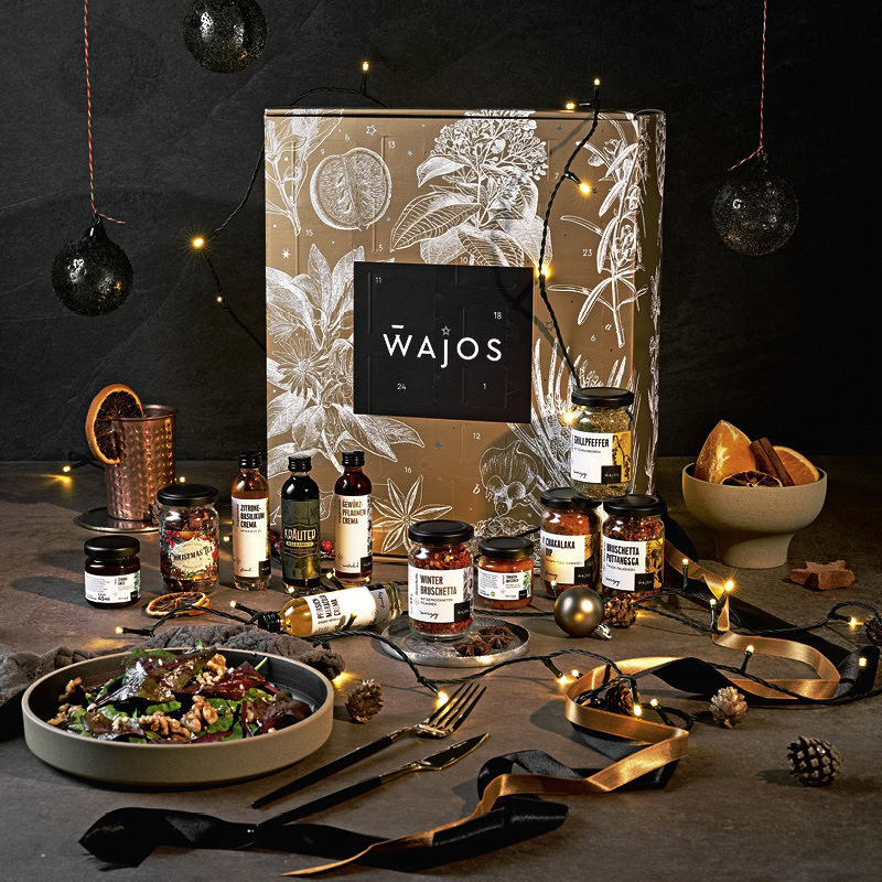 Wajos Gourmet & Gewürz Adventskalender 2024: Fest der Aromen