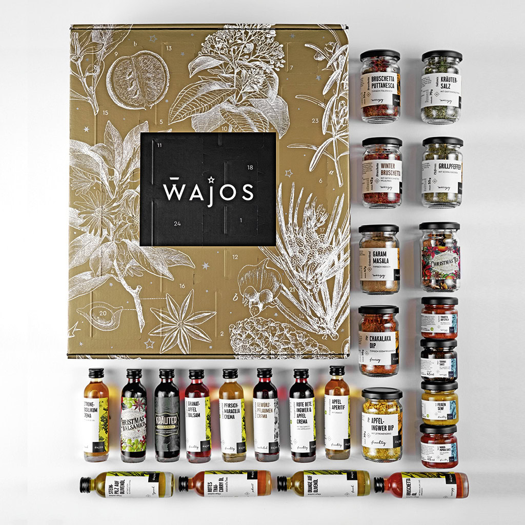 Wajos Gourmet & Gewürz Adventskalender 2024: Fest der Aromen